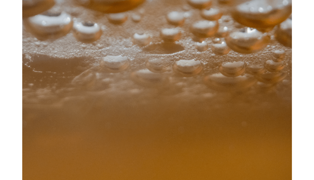 Macro Shot of GT's Synergy Raw Kombucha