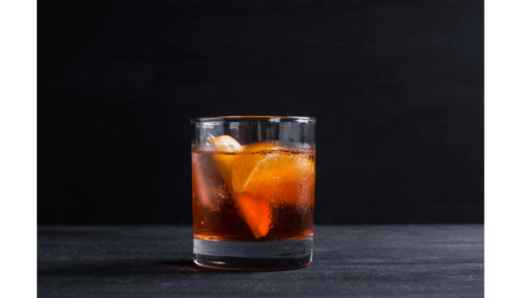 Old Fashioned with alcohol free bitters