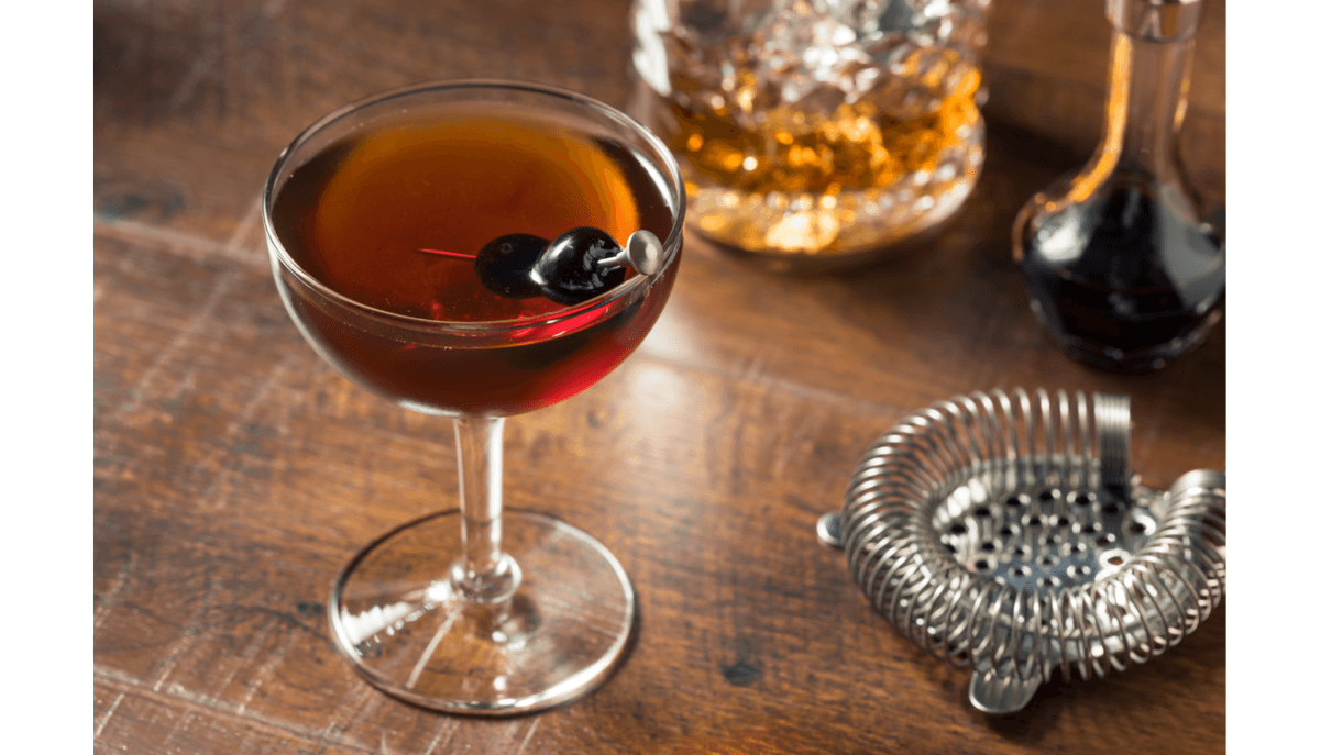 Non-alcoholic Manhattan